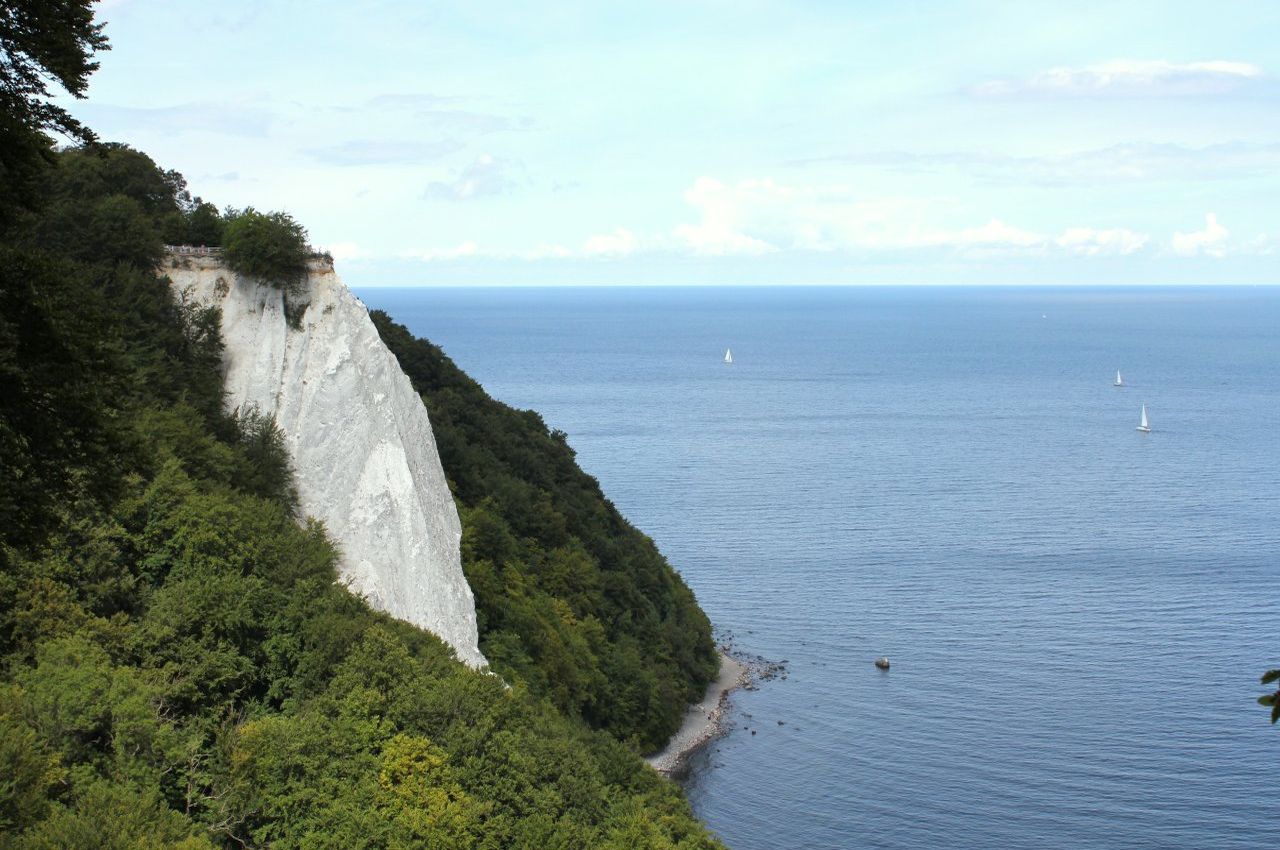 Der Königsstuhl im Nationalpark Jasmund Der Königsstuhl im Nationalpark Jasmund